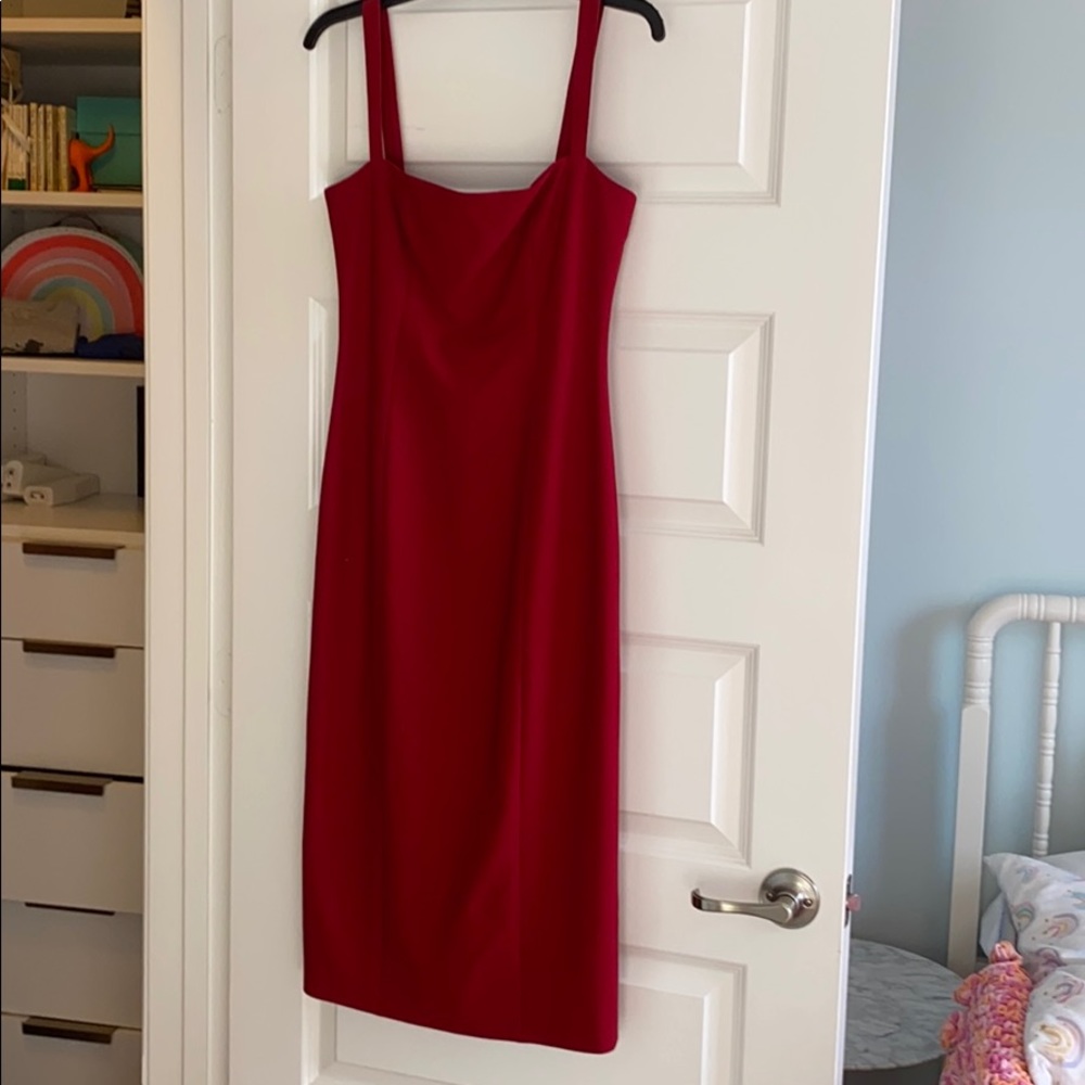 Red dress